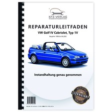 VW Golf 4 Cabrio 1V 1998-2002