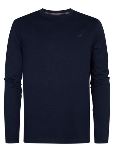Petrol herren langarmshirt - petrol,