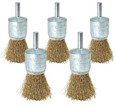 5x Pinselbürste Drahtbürste