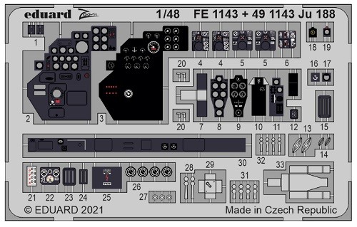 Eduard accessories fe1143 - accessories,