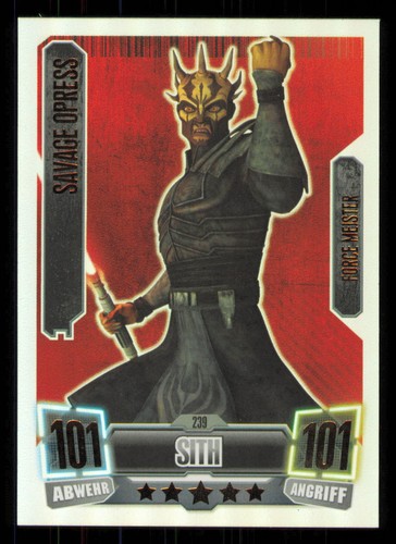 Savage opress force attax - savage,