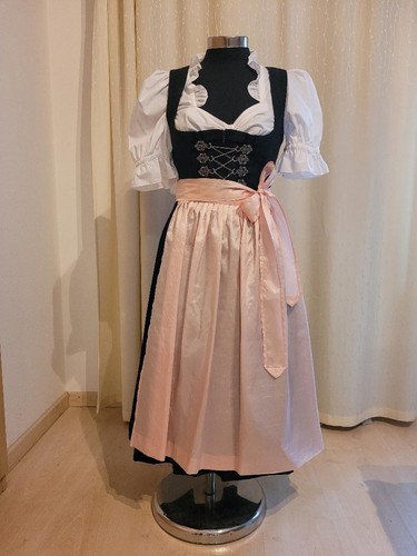 Dirndl schwarz größe - schwarz, mit