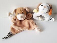 2er Set: Sterntaler Hanno Hund Kuscheltuch Schmusetuch Schnuffeltuch Baby Tuch