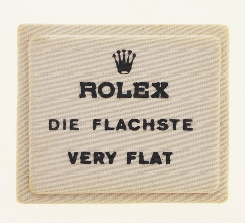 Rolex die flachste very - rolex,