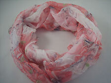 Loopschal,Loop,Seide,Viscose,Schlauchschal,Seidenschal,Sommerloop-Crashoptik