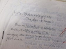 1950 Auto-Bahn-Anschluß