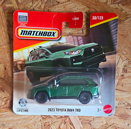 Matchbox toyota rav4 trd grün - toyota,