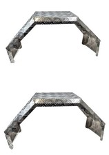 2 x ALU Aluminium Kotflügel