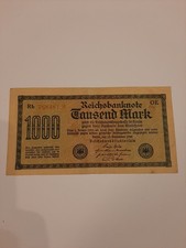 Reichsbanknote 1000 Mark -