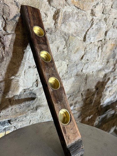 Teelichthalter 55cm alte - teelichthalter,