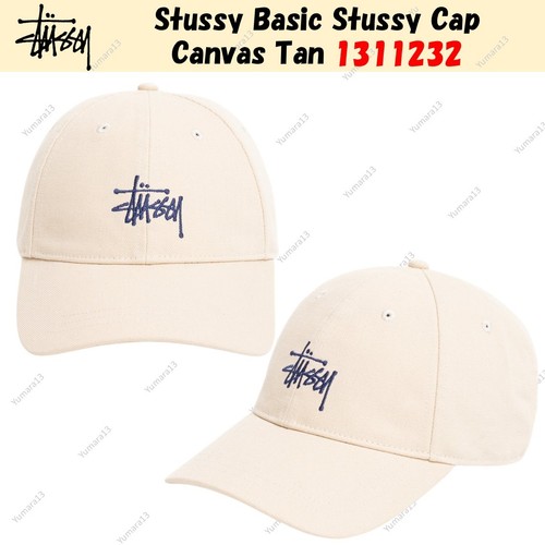Stussy basic cap canvas - stussy,
