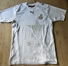 Puma Ghana Home Trikot - Gr. M - WM 2006 - Black Stars Rar