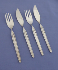 WMF - Zürich - 2 Fischbestecke - Fischmesser + Fischgabel - 90er Silber