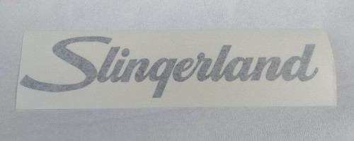 Slingerland vintage logo vinyl - slingerland,