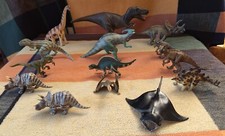 Schleich Tiere Dinosaurier Urzeit Sammlung Konvolut & Rochen