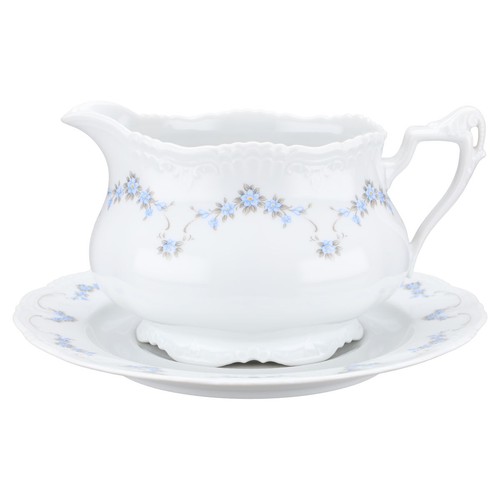 Sauciere mit teller tlg - mit,