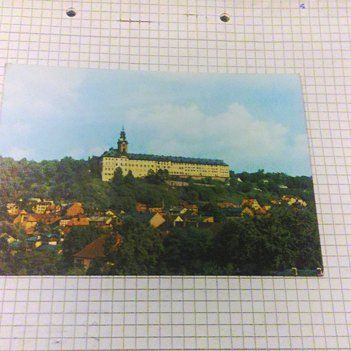 Rudolstadt thüringen blick - ak,