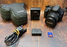 ⚡Canon EOS 1300D DSLR-Kamera  +EF-S 18-55mm 1:3.5-5.6 IS II erst 6647 Auslösung⚡