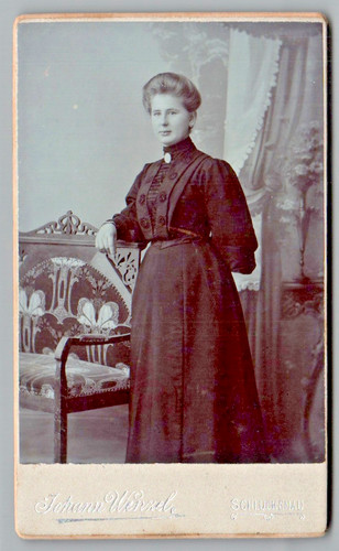 Cdv dame aus - cdv,