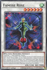 YuGiOh Famose Rose LDS2-DE111
