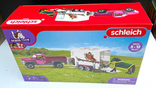 Schleich Horse Club 42346 Abholung mit Pferdewagen Neu in OVP kostenloser Versand UK