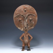 Afrikanische Holzskulptur - Ashanti Akuaba Fertility Doll - Ghana 20. Jh.