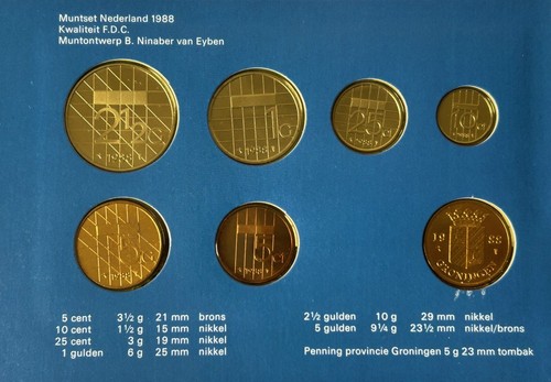 Niederlande 1988 mint set - niederlande,