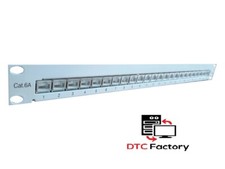 Telegärtner Patchpanel Patchfeld 24xRJ45 1.HE Cat.6A  Kat.6A TOP ZUSTAND !!!