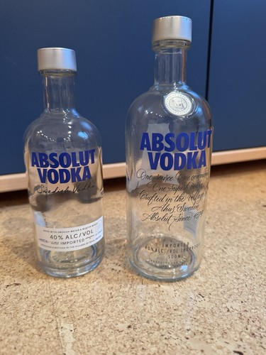 Leere flaschen absolut wodka - leere,