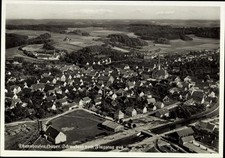 Ak Thannhausen in Schwaben, Luftaufnahme - 11426916