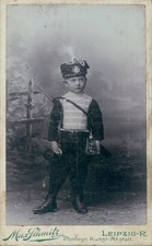 CdV Little Boy in Hussar