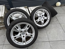 PORSCHE BOXSTER / CAYMAN 987 18" ORIGINAL CAYMAN S FELGEN +Deckel 987.362.13.800