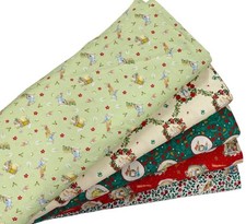 Peter Rabbit Baumwollstoff Beatrix Potter "Christmas Orchard" für Patchwork