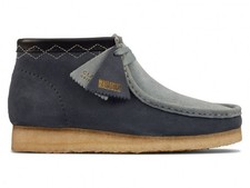 Clarks Originals Wallabee Blue Combi Schuhe Sneaker Gr. UK 7-10,5 UVP 150£