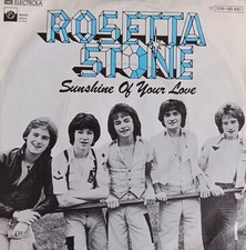 Rosetta Stone. Sunshine of your love. Steal Willie. Single.