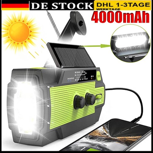 Solar radio led - radio, lampe