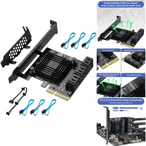 Pcie sata karte ports 6 - 6,