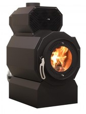 Kaminofen LUMA Warmluftofen DORY 20 17 kw Werkstattofen Hallenheizung 