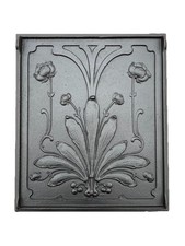 Antike Ofenplatte Gussofen Etagenofen Ofenteil Amallienhütte Ofen Jugendstil