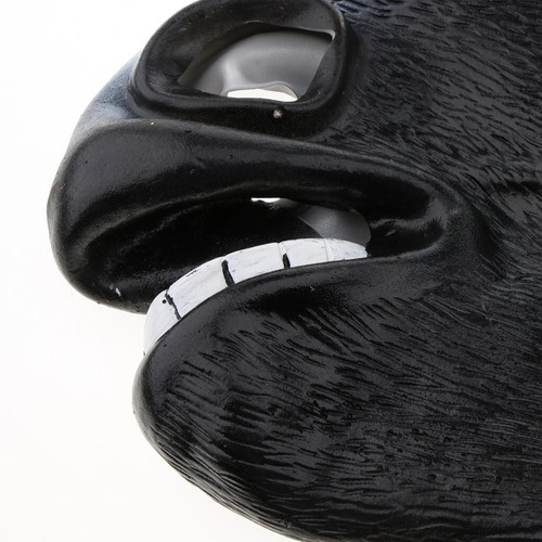 Gummi latex pferdekopf maske - gummi,