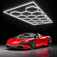 Hexagon LED-Deckenleuchte