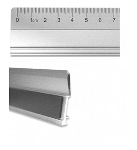 Schneidelineal aluminium 50cm - schneidelineal,