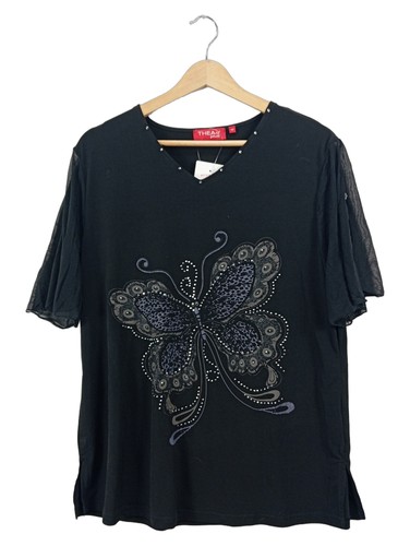Thea plus shirt schwarz - thea,