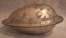 Antike Schokoladenform: Schokoladenei / Osterei / wohl 1930er Jahre / 16,3 cm