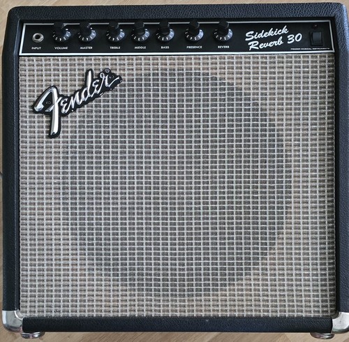 Fender sidekick reverb - sidekick, made