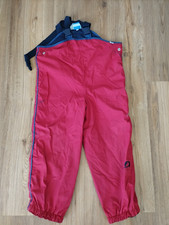 Schneehose Finkid Nimi 110 120 Regenhose rot Junge Mädchen Unisex