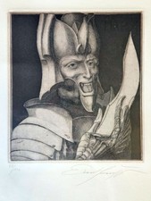 Original Radierung Ernst Fuchs