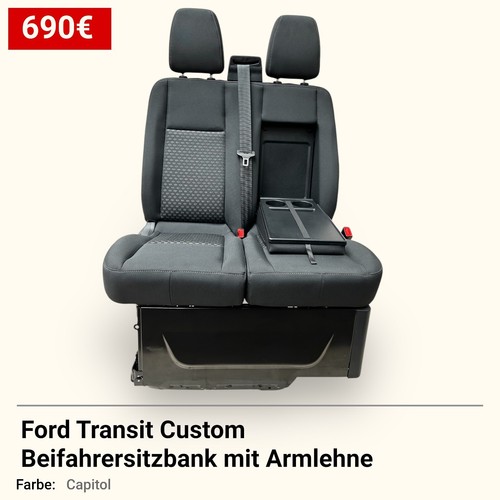 Ford transit custom - ford, sitzbank