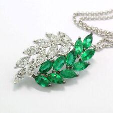 Smaragd-Brillant-Collier