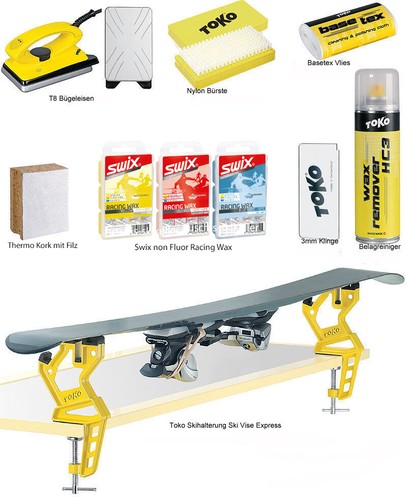 Toko skiwachs set teilig - toko, skiwachs-set